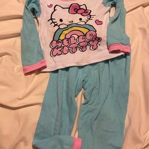 3t girls Hello Kitty pj pajama set.